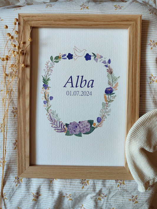 Affiche enfant à personnaliser